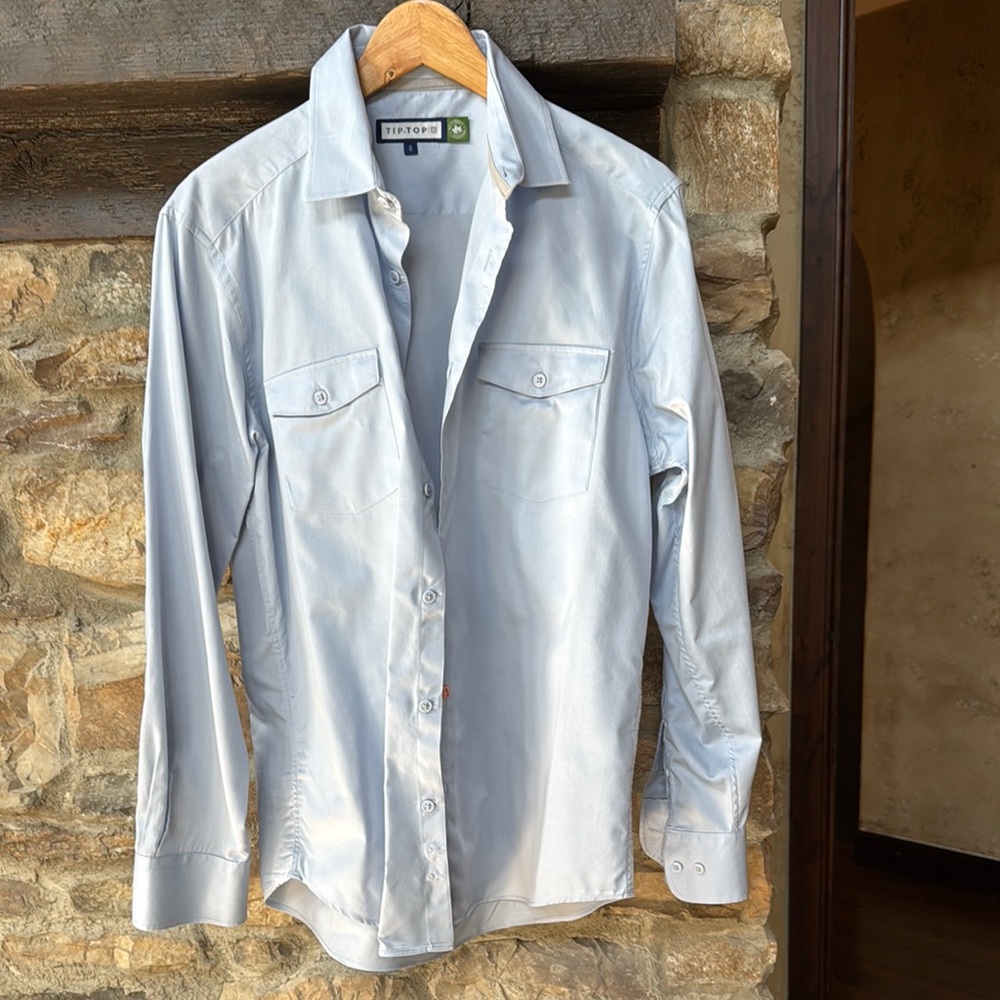Men's Light Blue Dress Shirt